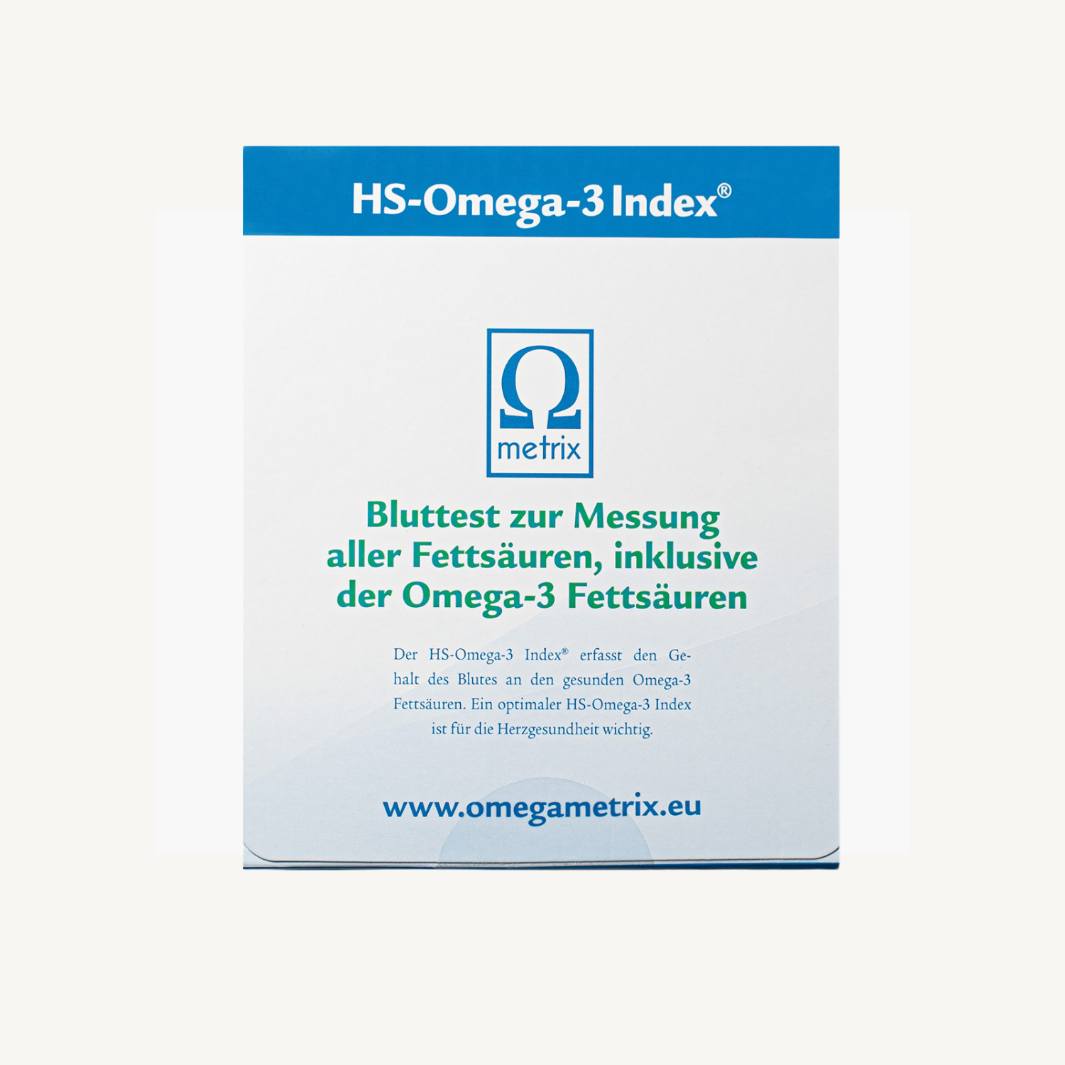 Omega-3 Fettsäuren Test